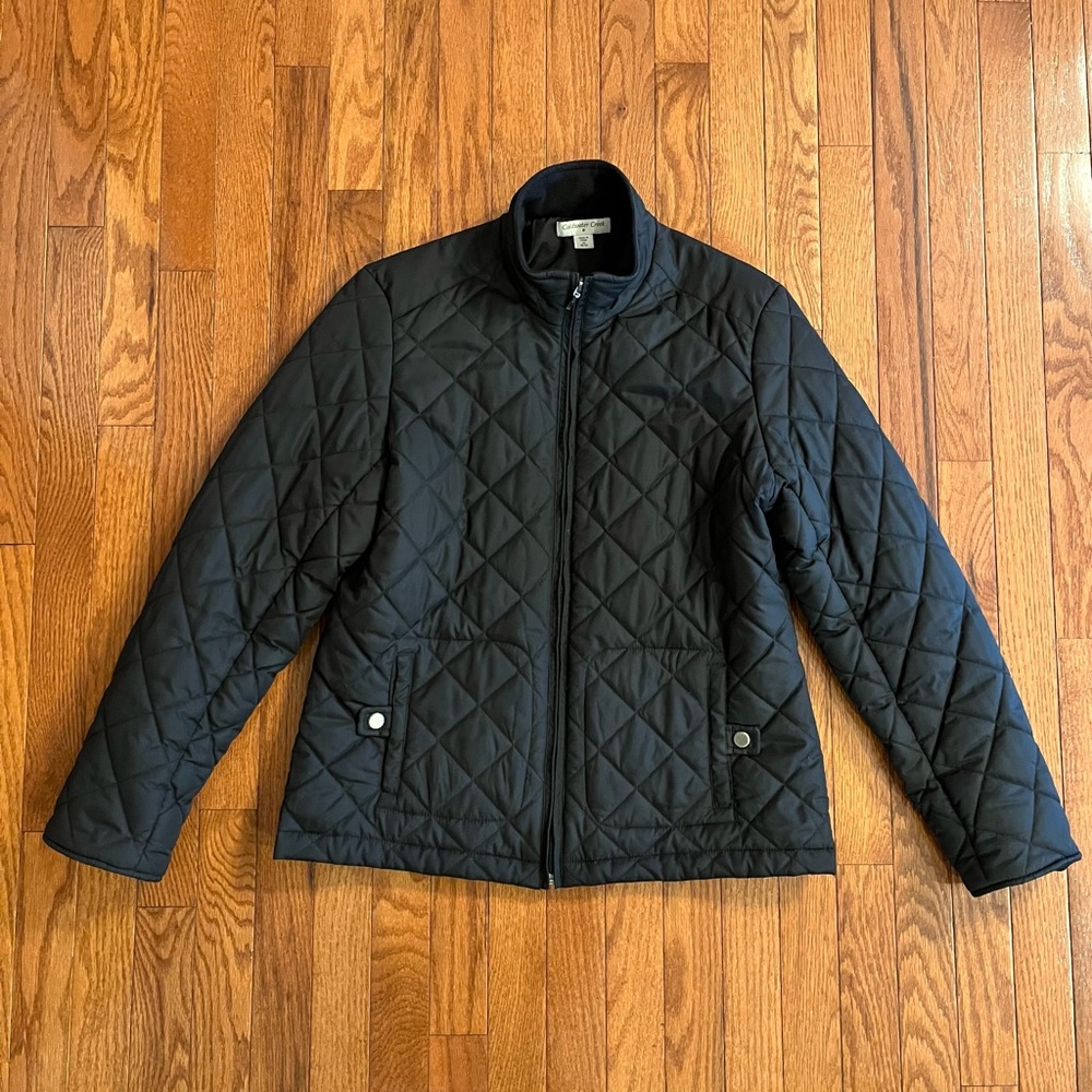 Coldwater Creek Quilted Jacket/Women’s Sz 10-12